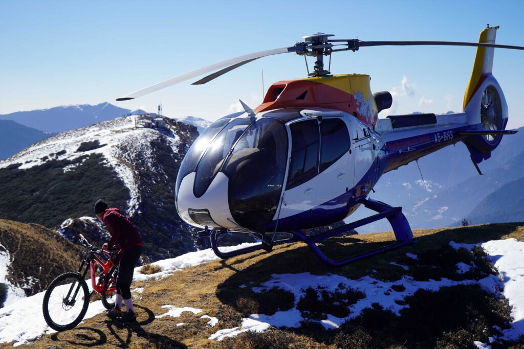 heli biking